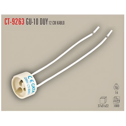 CATA Gu-10 Duy ( 12 Cm Kablo )