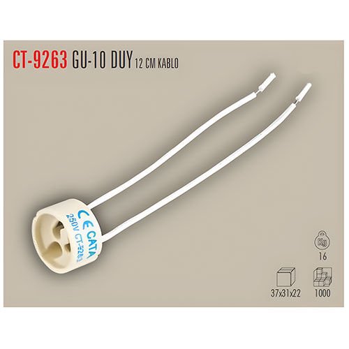 CATA Gu-10 Duy ( 12 Cm Kablo )