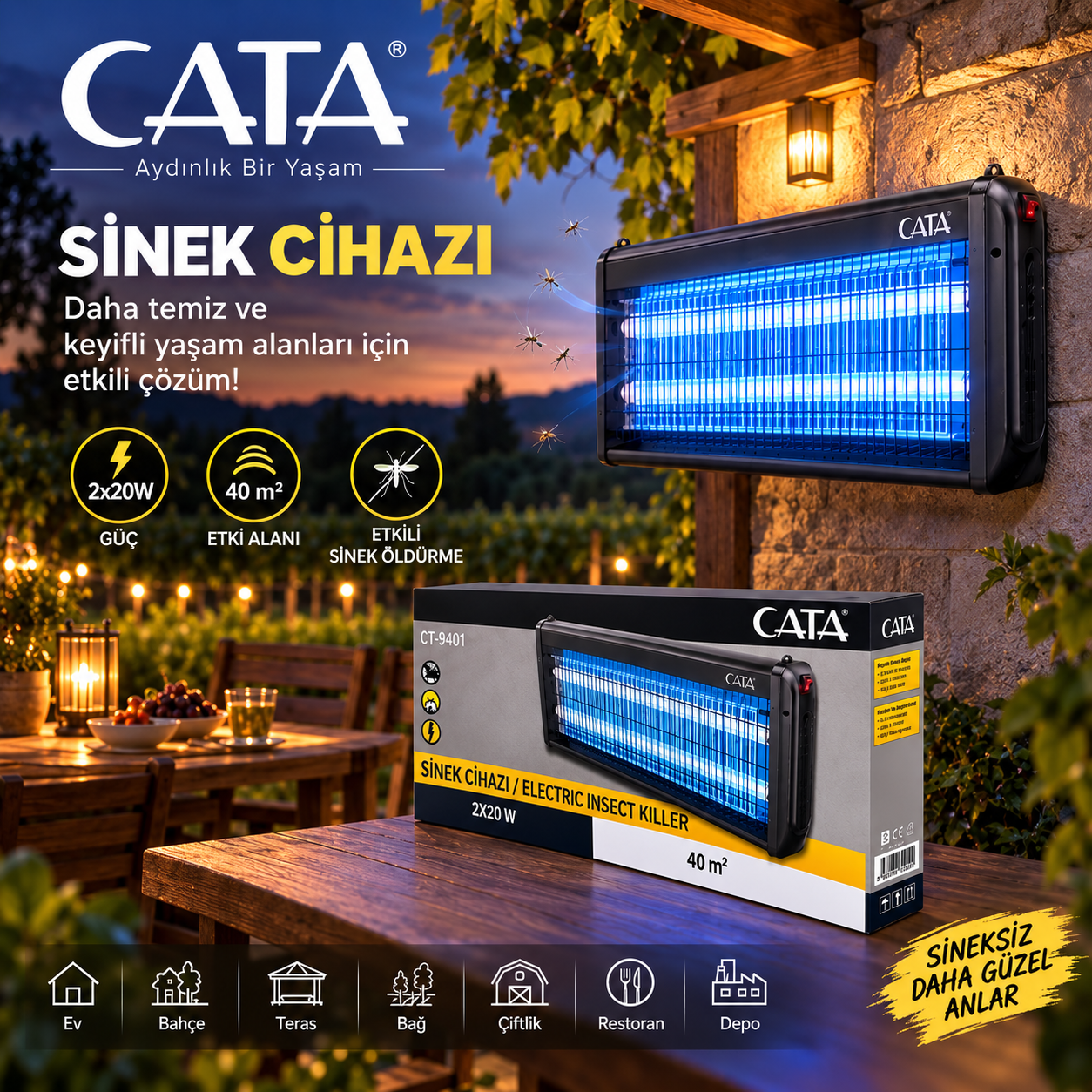 CATA 2X20 Sinek Cihazı