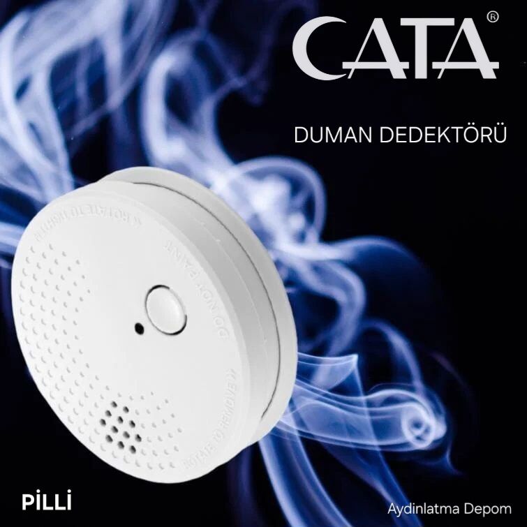 Cata Pilli Duman Dedektörü