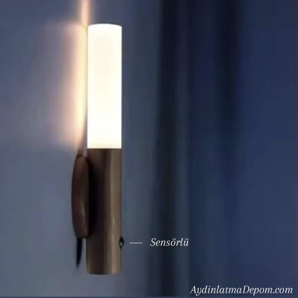 Cata Kumru Şarjlı Led Aplik Hareket Sensörlü