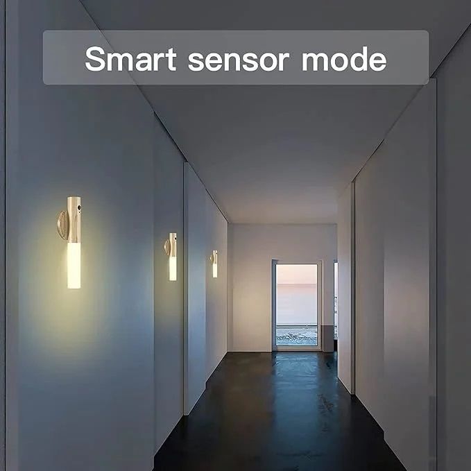 Cata Kumru Şarjlı Led Aplik Hareket Sensörlü Ct-5250 Meşe Renk