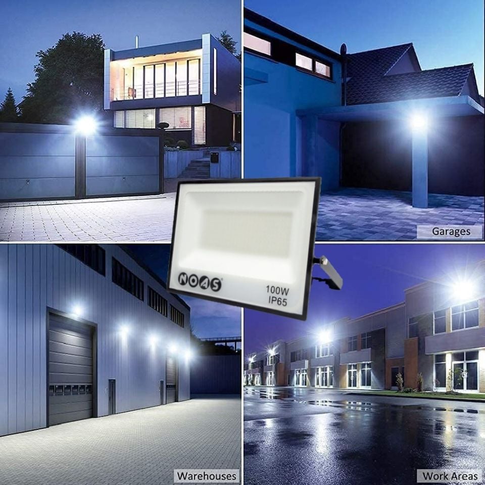 Noas 100W Led Projektör Beyaz Işık