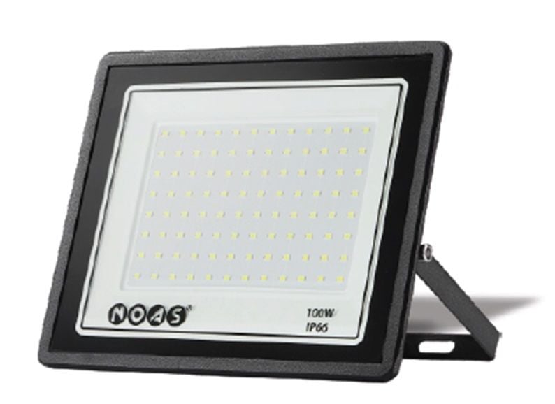 Noas 100W Ultra Slim Led Projektör Beyaz Işık