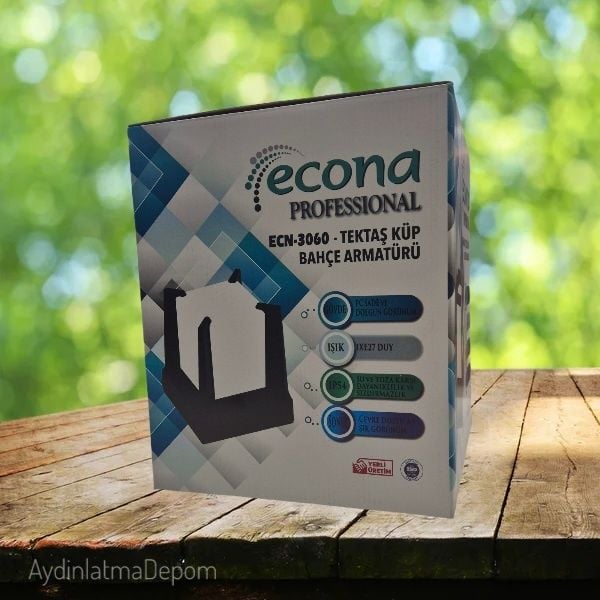ECONA TEKTAŞ BAHÇE SET ÜSTÜ KÜP ARMATÜR