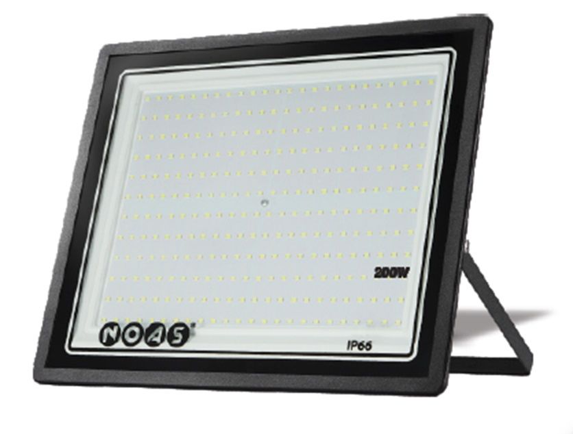 Noas 200W Ultra Slim Led Projektör Beyaz Işık