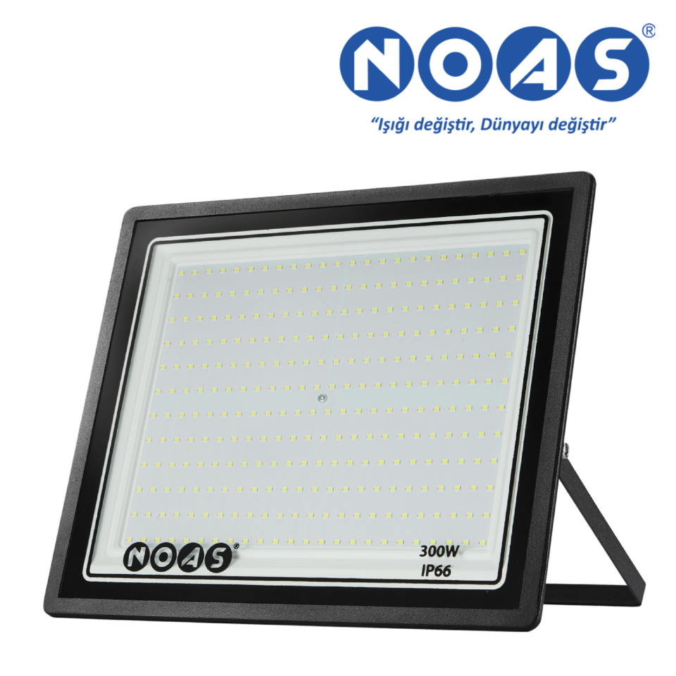 Noas 300W Ultra Slim Led Projektör Beyaz Işık
