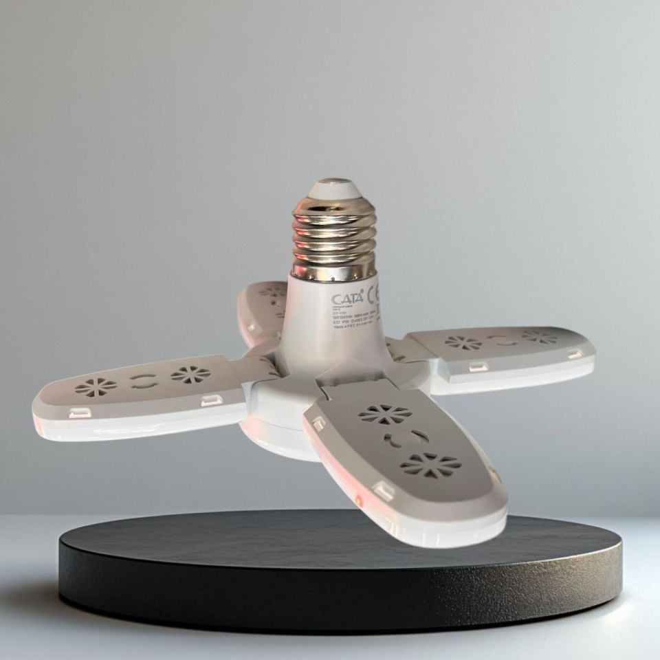 Cata 30 Watt 4 Kollu Pervane Led Ampul Beyaz CT-1151