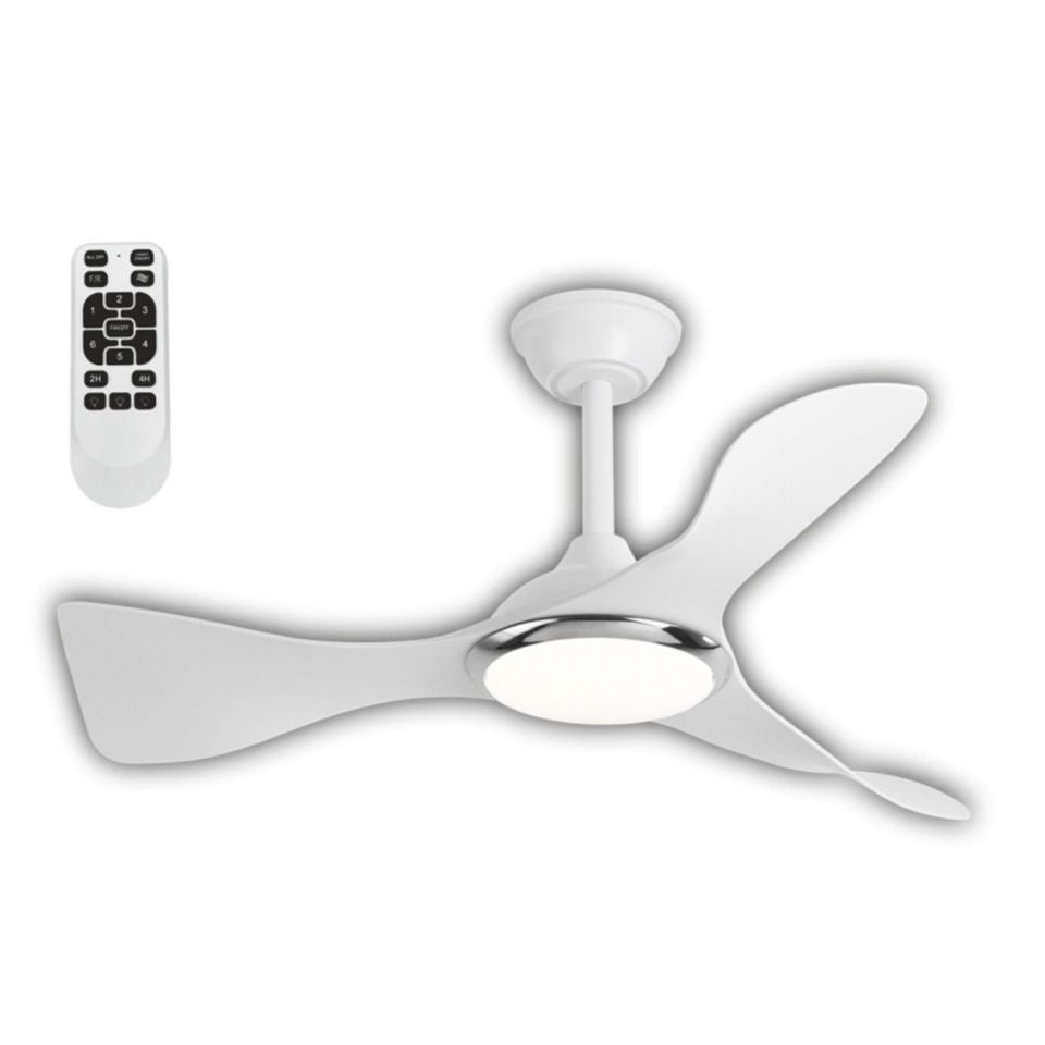 Cata Cenevre Ledli Tavan Vantilatörü Kumandalı 3 Renk