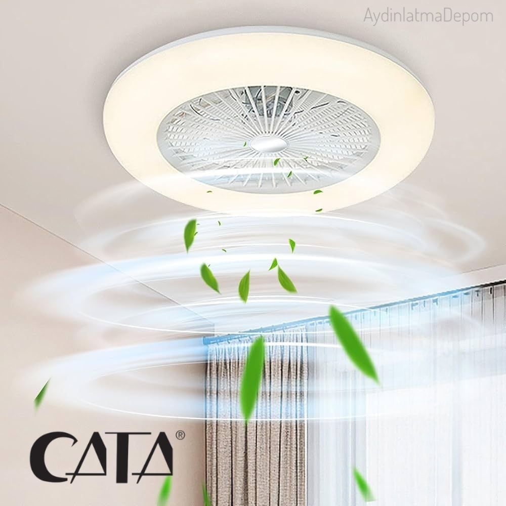 Cata Yıldız Led Armatürü Kumandalı 3 Renk