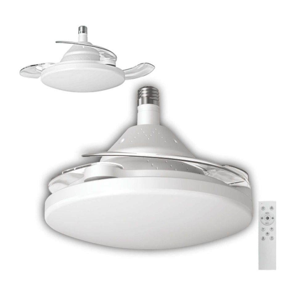 Cata Dolunay Fan Ampul Kumandalı 3 Renk