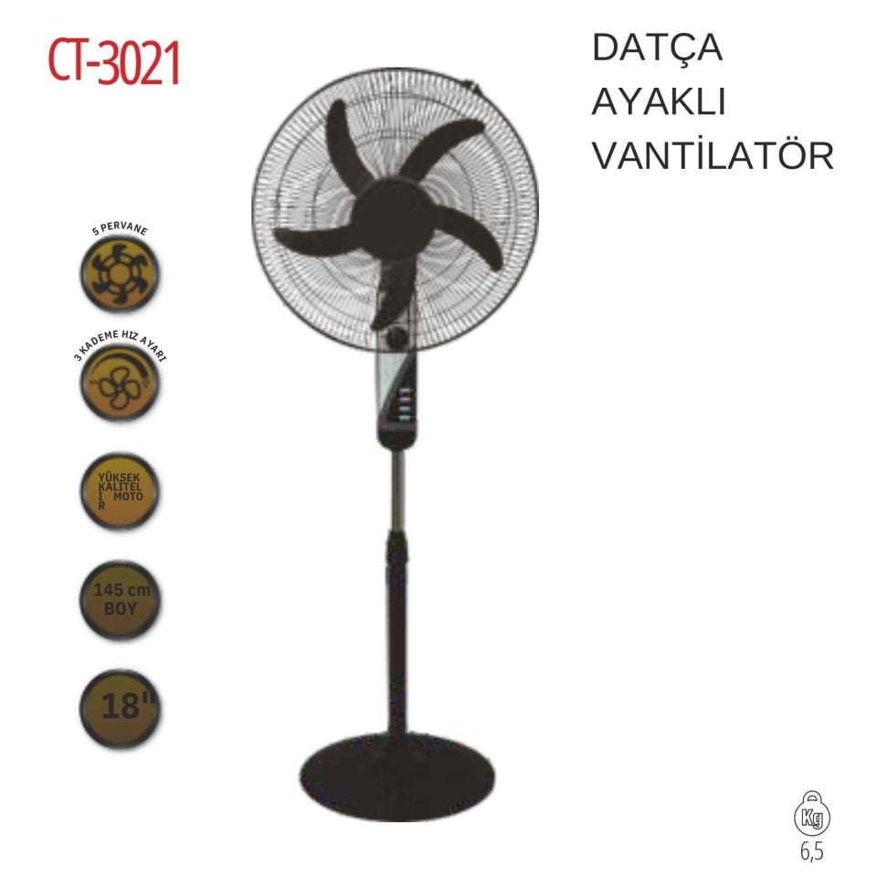 Cata Datça Ayaklı Vantilatör