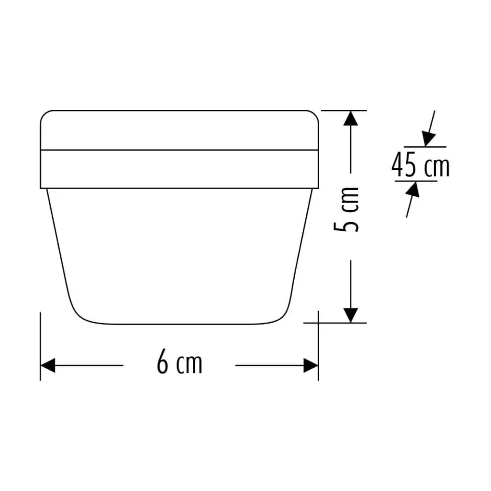 Cata 60 Ledli 6W Şarjlı Işıldak Beyaz Işık