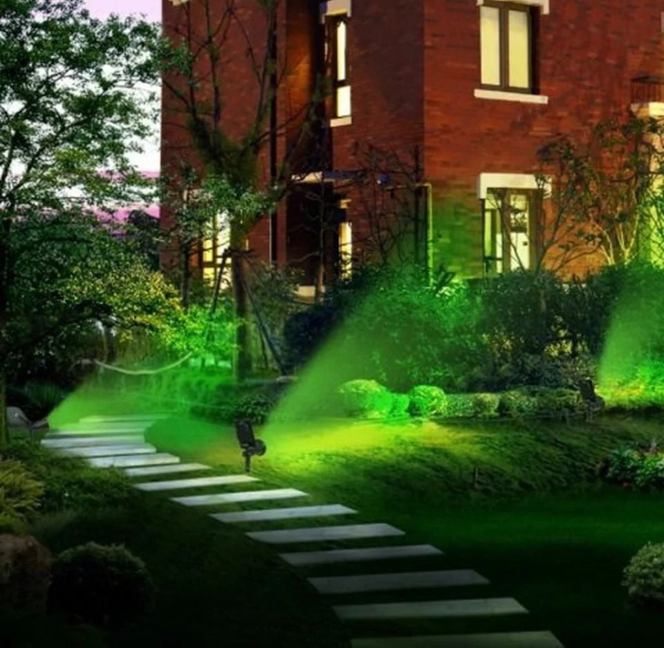 Noas 7 W Solar Led Bahçe Armatürü Yeşil Renk