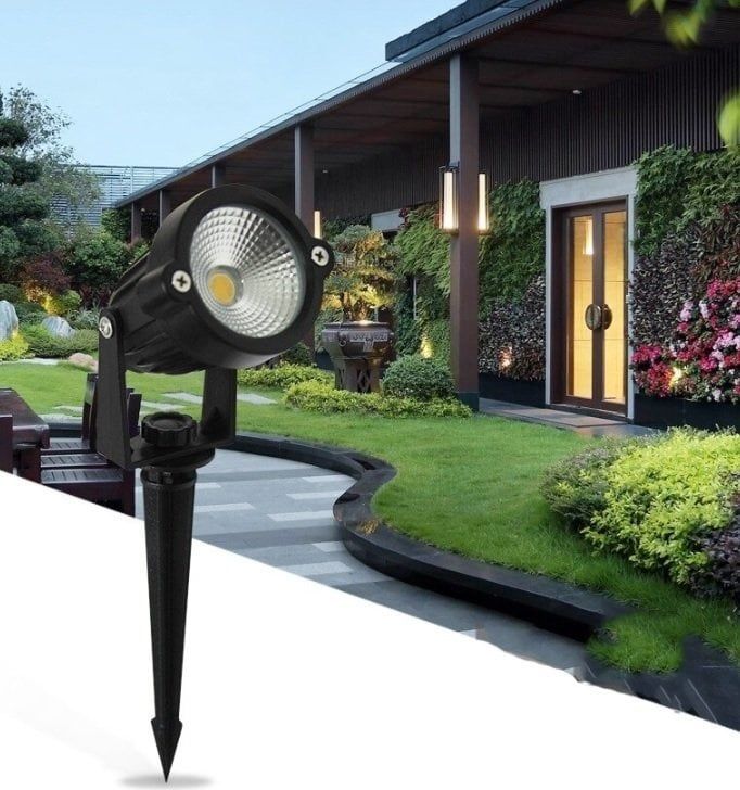 Noas 10W Led Bahçe Armatürü Amber Renk