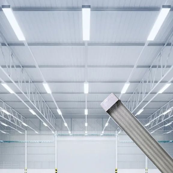 Noas 100W Ip20 120 Cm Etna Bant Armatür Beyaz Işık -4 Sıra Ledli