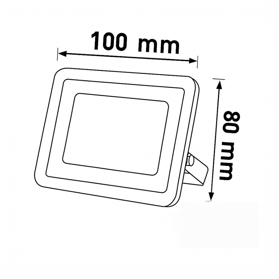 NOAS 20W ULTRA SLİM LED PROJEKTÖR YEŞİL IŞIK