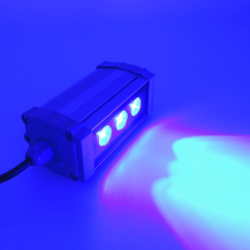 3W 10Cm Wallwasher Mavi