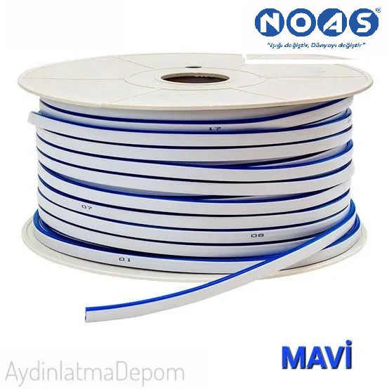 Noas 12V Neon Led Mavi 50 Metre