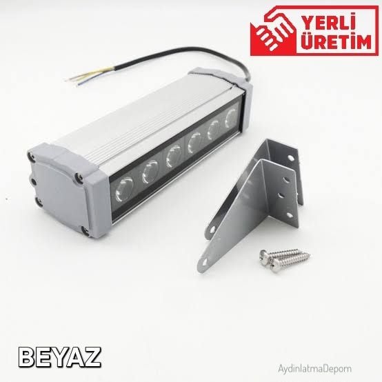 6W 20 Cm Wallwasher Beyaz Işık