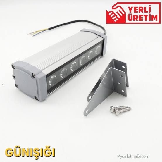 6W 20Cm Wallwasher Gün Işığı