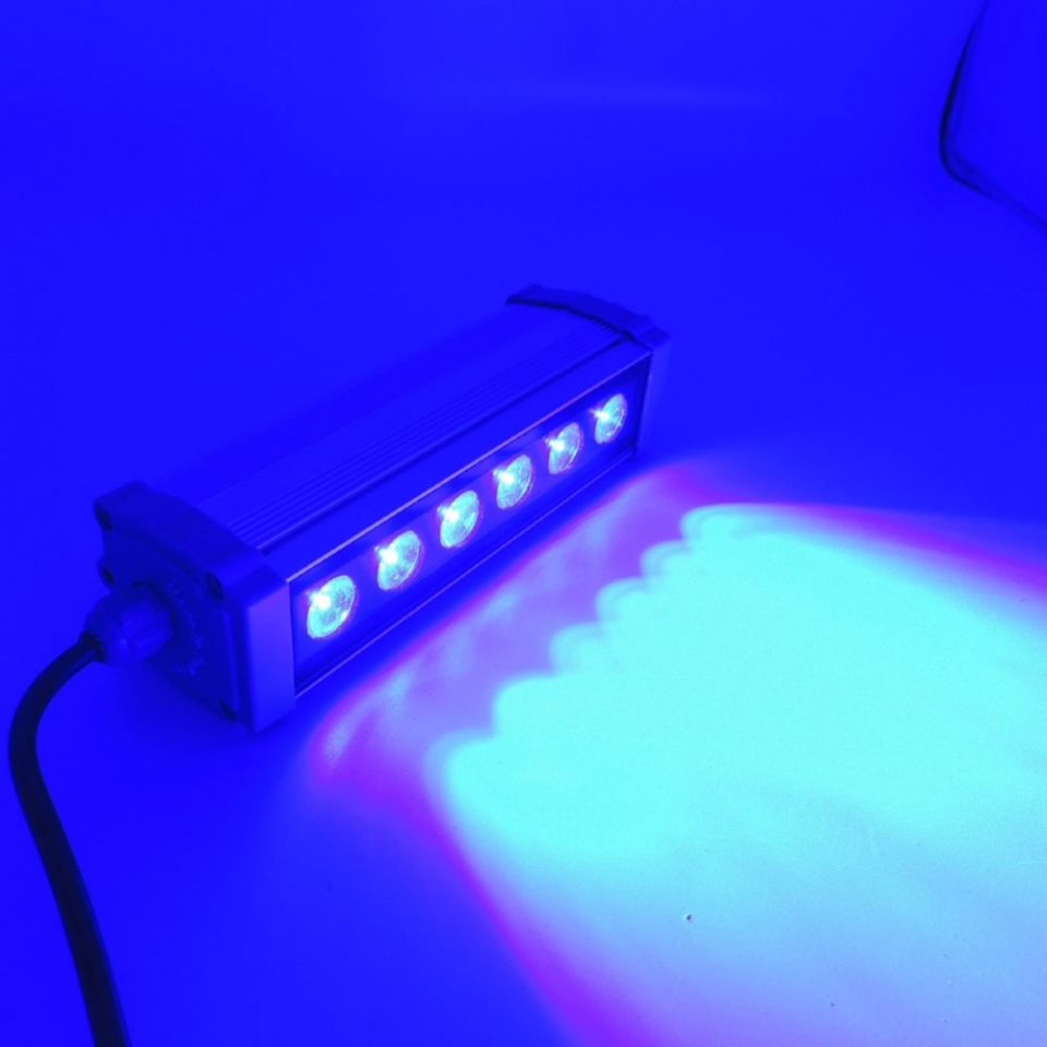 6W 20Cm Wallwasher Mavi