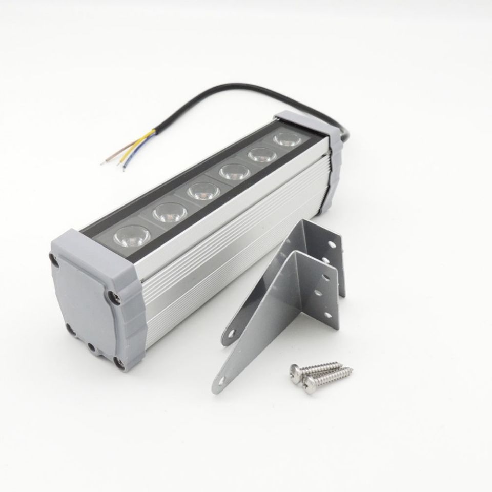 6W Led Wallwasher 20Cm Kırmızı