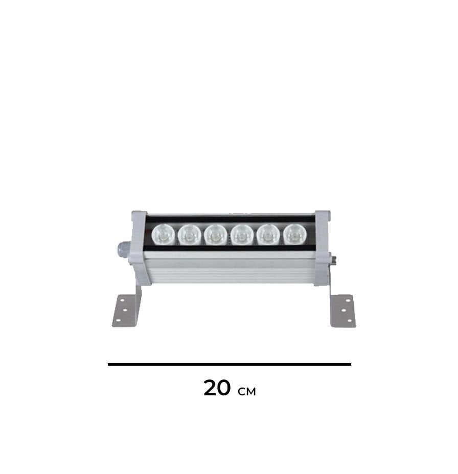 6W 20Cm Wallwasher Yeşil