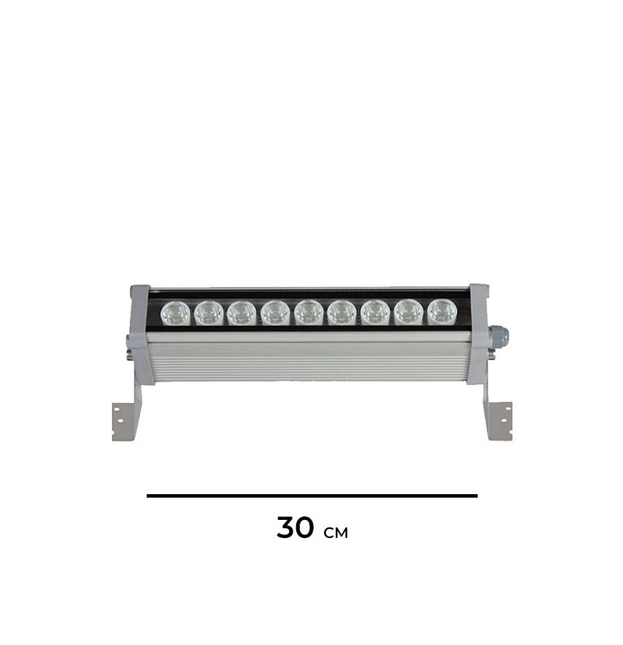 9W 30Cm Wallwasher Mavi