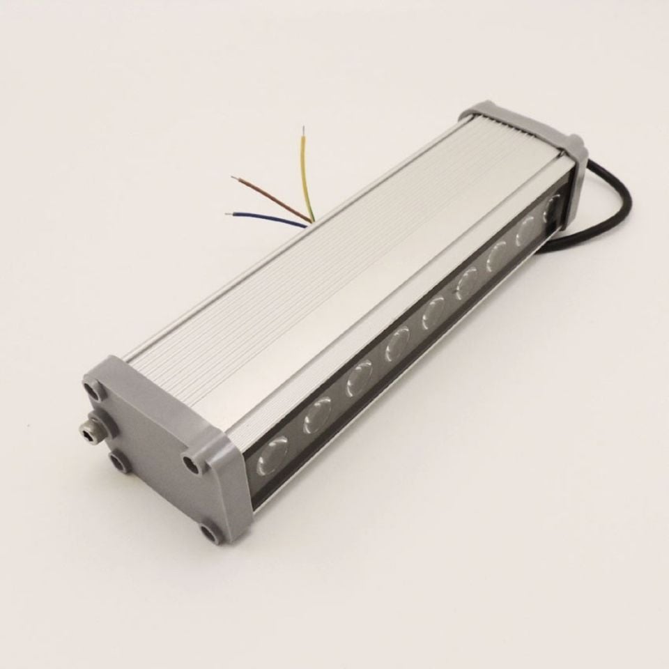9W Led Wallwasher 30Cm Kırmızı