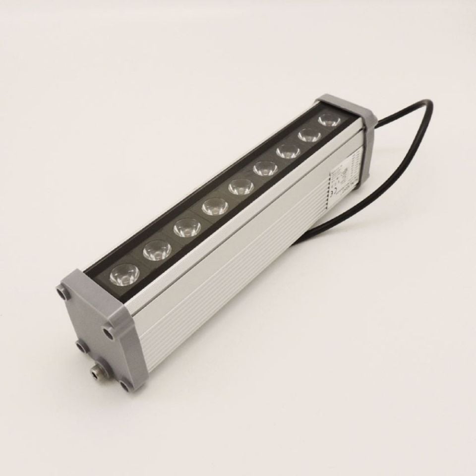 9W 30Cm Wallwasher Yeşil