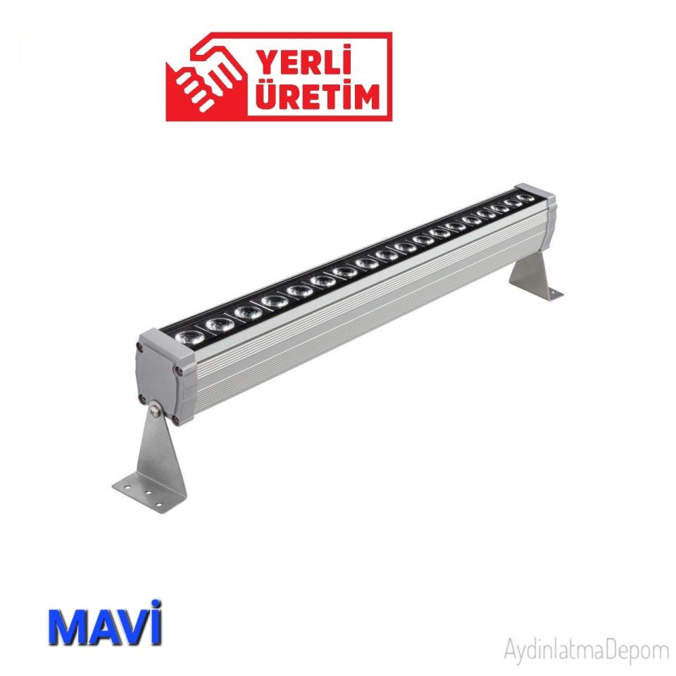 18W 50Cm Wallwasher Mavi