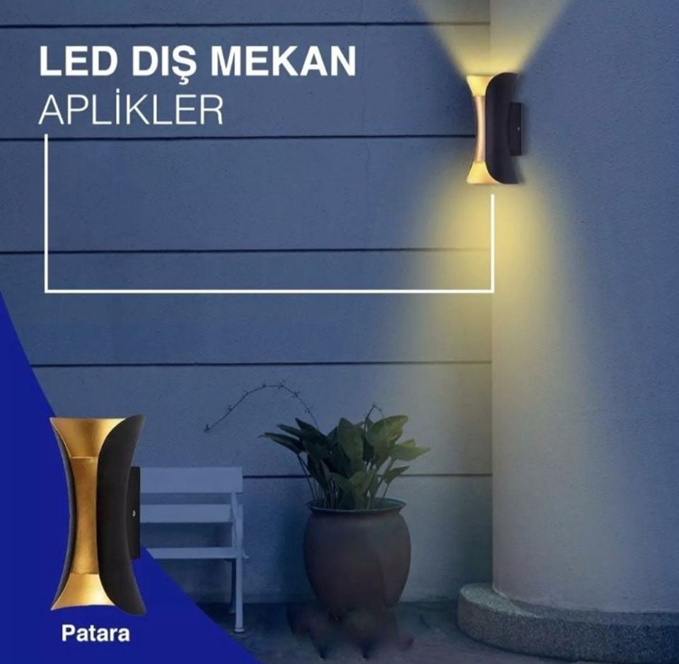 Noas 10W Dış Mekan Aplik Günışığı- Patara