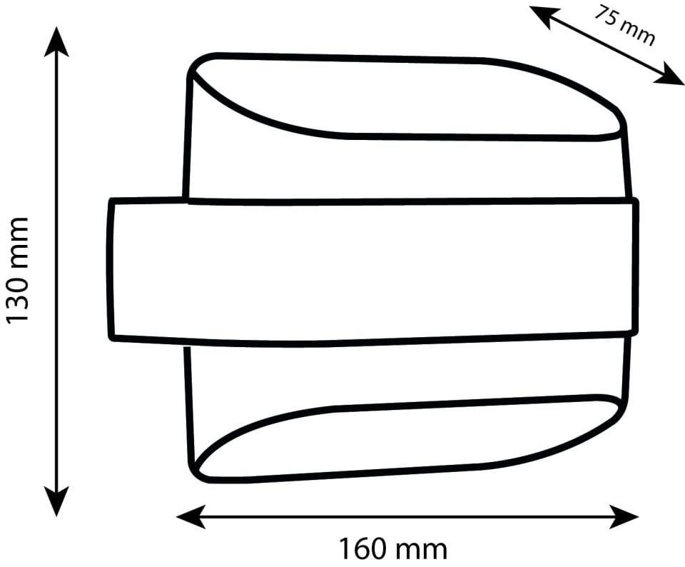 Noas 12W Dış Mekan Aplik Günışığı- Pergamon