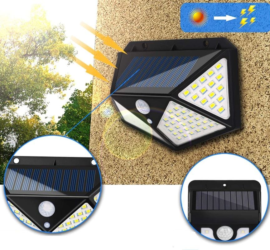 Noas 50W Titan Solar Aplik Beyaz Işık