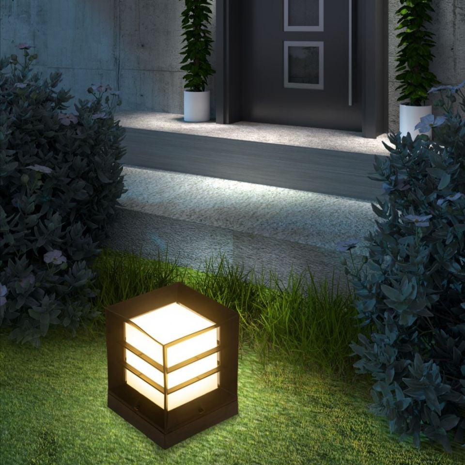 Econa Izgaralı Küp Bahçe Armatür