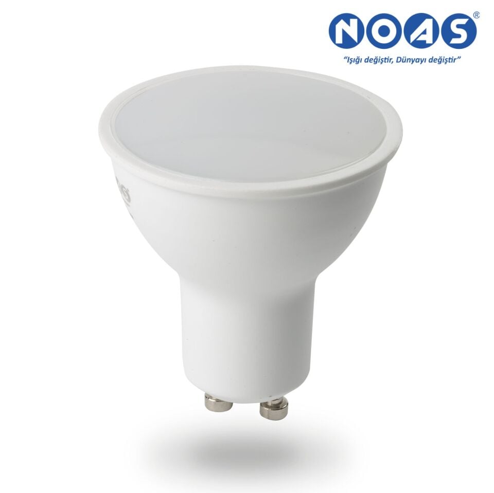 Noas 7W Gu10 Led Çanak Ampul Beyaz Işık