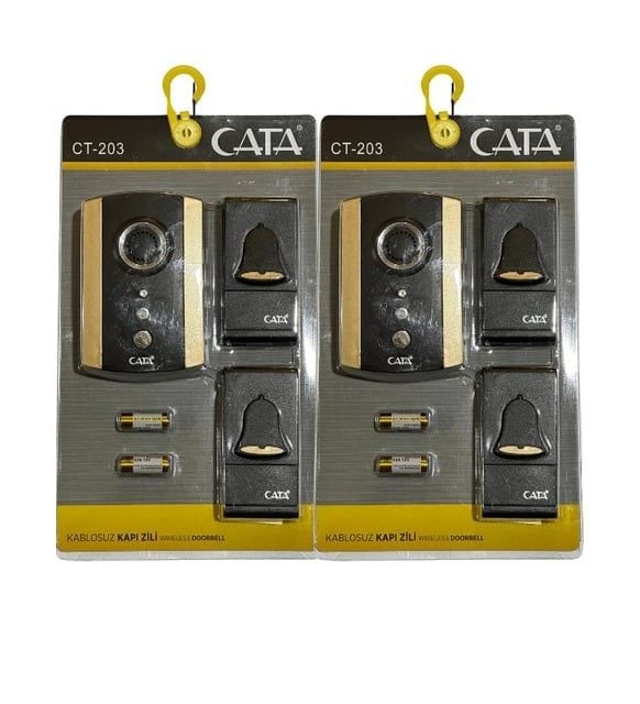 Cata Uzaktan Kumandalı Zil (1 Zil+2 Buton) CT-203