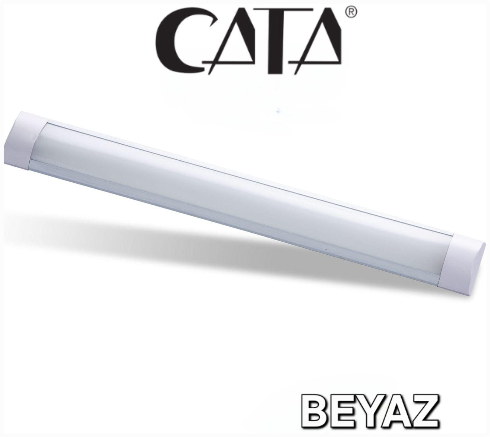 Cata 20W Yatay Led Bant Armatür Beyaz Işık