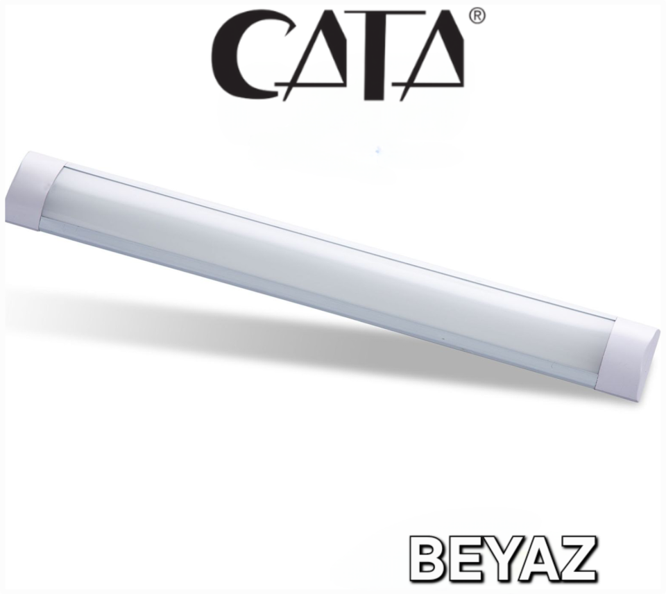 Cata 20W Yatay Led Bant Armatür Beyaz Işık
