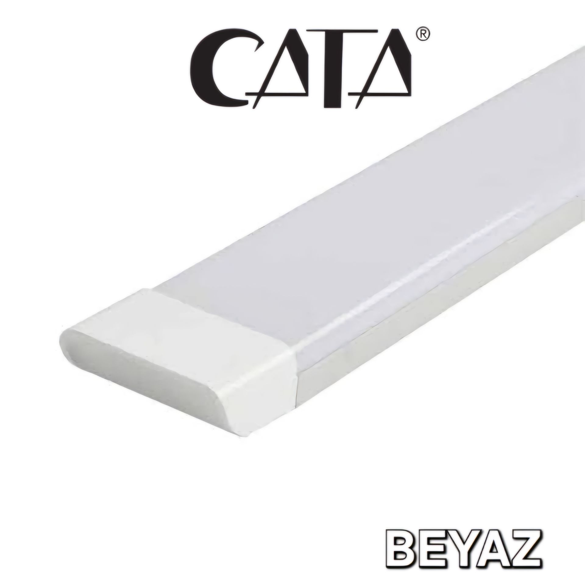 Cata 72 Watt Ledli Yatay Bant Armatür Beyaz Işık