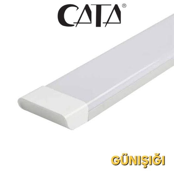 Cata 72 Watt Ledli Yatay Bant Armatür Gün Işığı