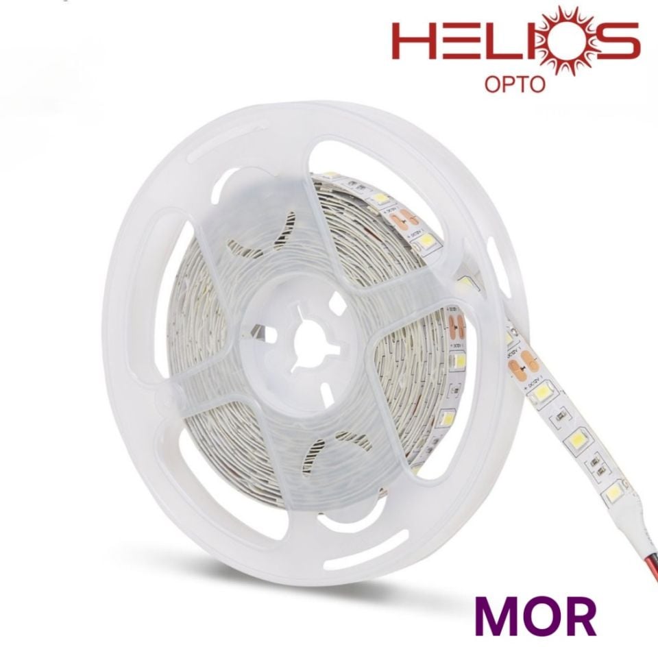 HELIOS 12 VOLT 4040 İÇ MEKAN COB ŞERİT LED MOR