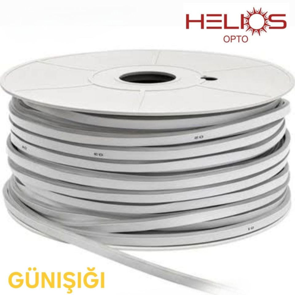 HELIOS 12 VOLT NEON LED GÜNIŞIĞI 50 MT