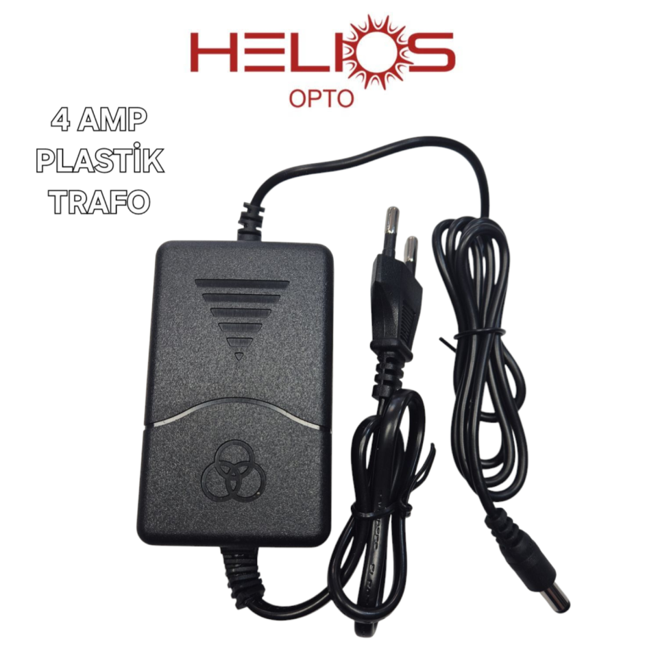 HELIOS 12V 4 AMPER - 48WAT PLASTİK ADAPTÖR