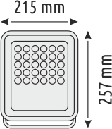 HELIOS 200W IP65 SOLAR SOKAK PROJEKTÖR