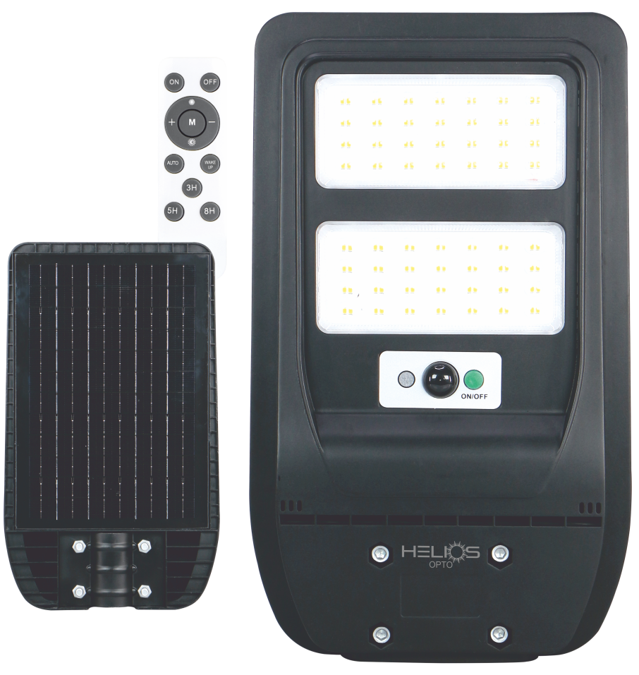 HELİOS 200W IP65 SOLAR SOKAK ARMATÜR