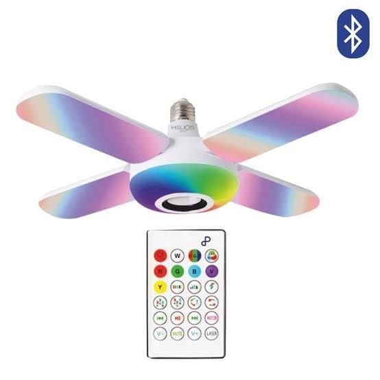 HELIOS 36W PERVANE BLUETOOTH 4+1 MÜZİKLİ IŞIK RGB