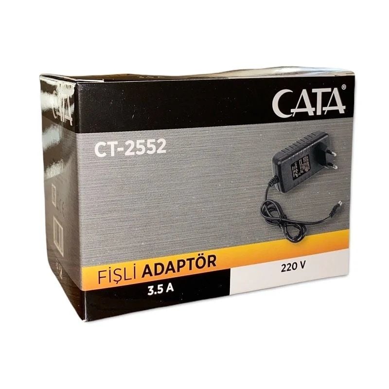 Cata 12Volt 3,5 Amp Fişli Adaptör