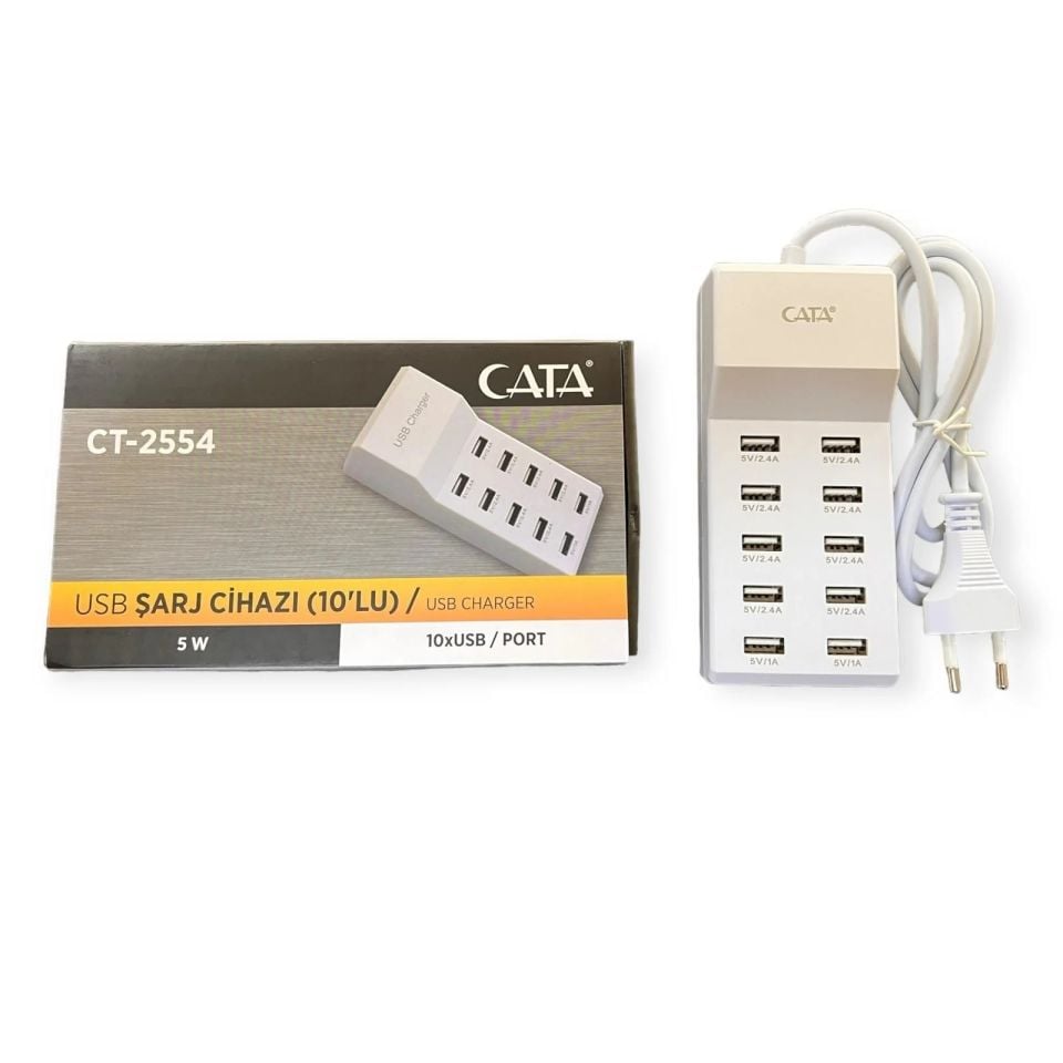 Cata Çoklu Şarj Aleti USB